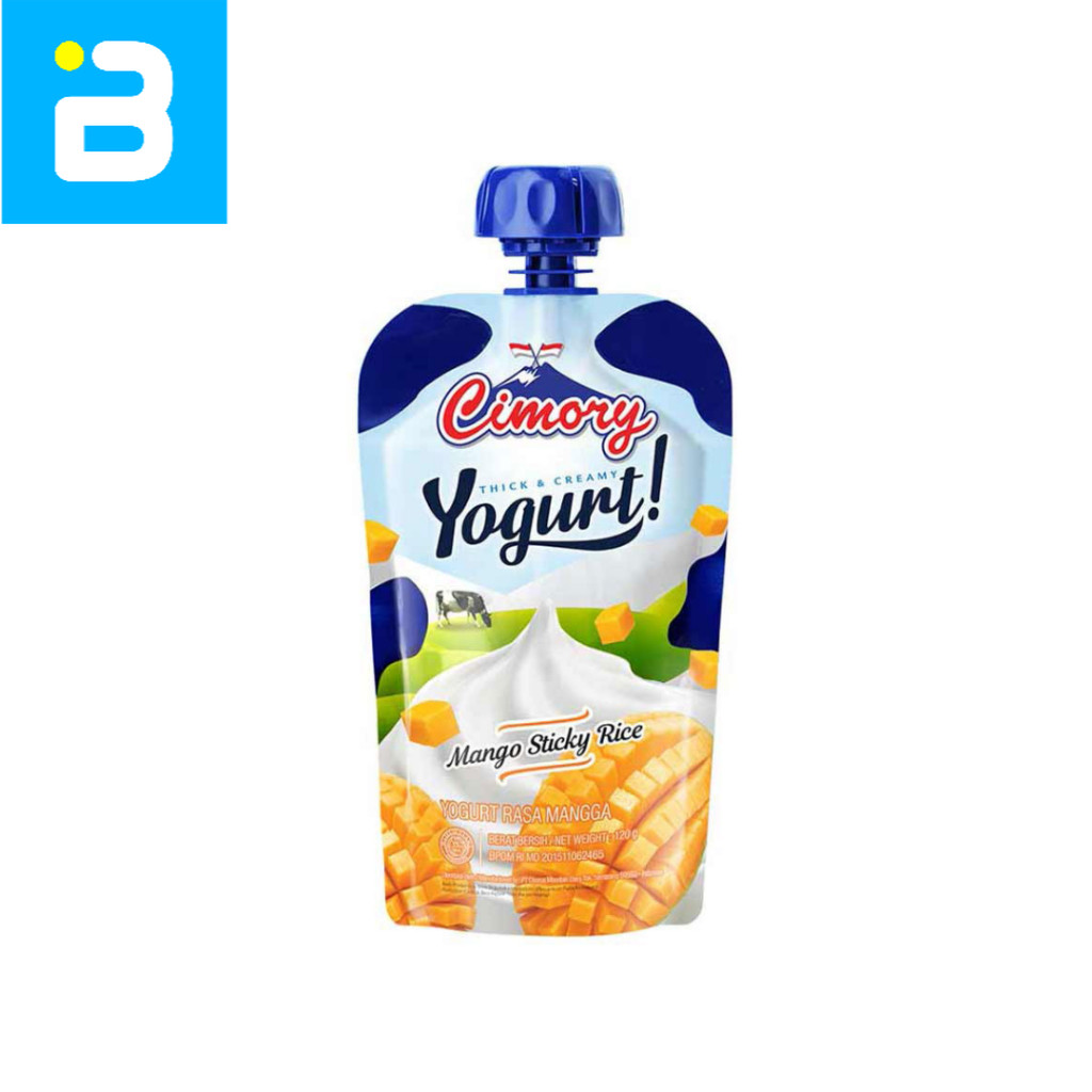 Cimory Squeeze Yogurt Mango Sticky Rice 120 g
