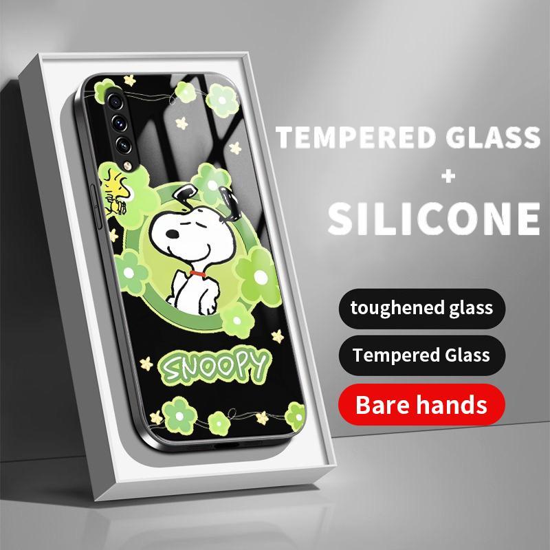 Casing For Samsung A50 A54 5G A52 4G A51 UW A53 A50s A52s A71 A7 2018 A73 A72 A70 A70s Glass Silicon