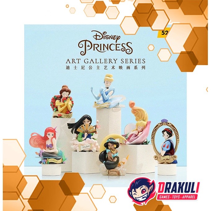 Toys 52TOYS Disney Princess Art Gallery Blind Box