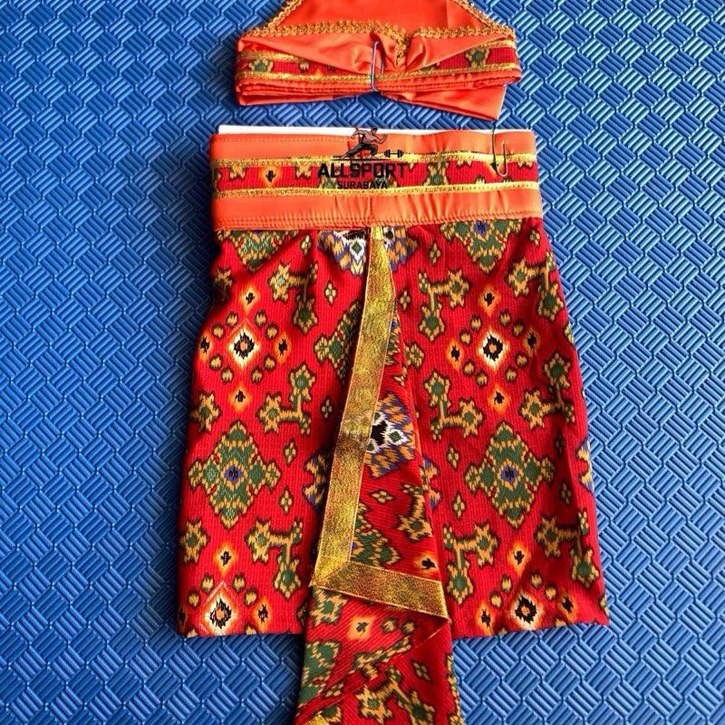 Sembong Silat Merah Songket Seni Silat Kain Seni Silat Songket Silat Kain Seni Pencak Silat Sembong 