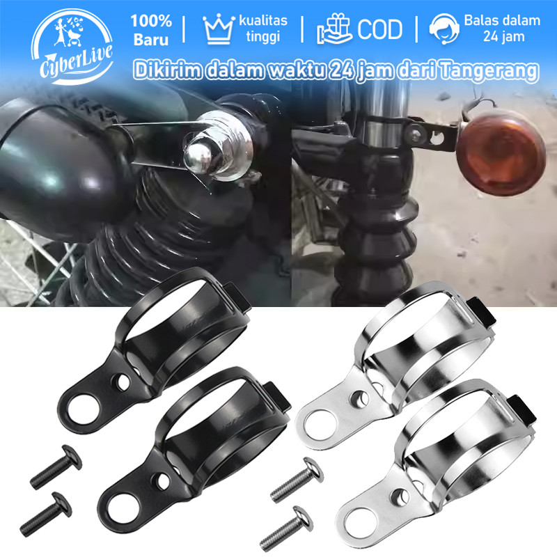 2pcs/Set  Bracket Dudukan Lampu Tembak Motor Bracket Lampu Tembak Motor Pangkon Lampu Tembak