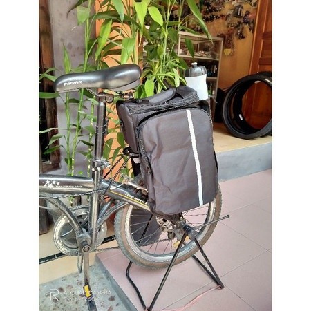 PROMOTas sepeda touring rak pannier belakang - tas Panier MTB federal single double bagTERLARIS