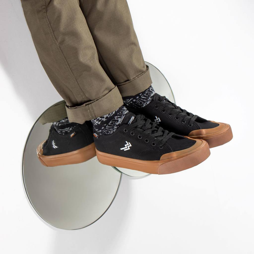 Geoff Max Official -  Classmate Black Gum | Sepatu Pria | Sepatu Wanita | Sepatu Unisex