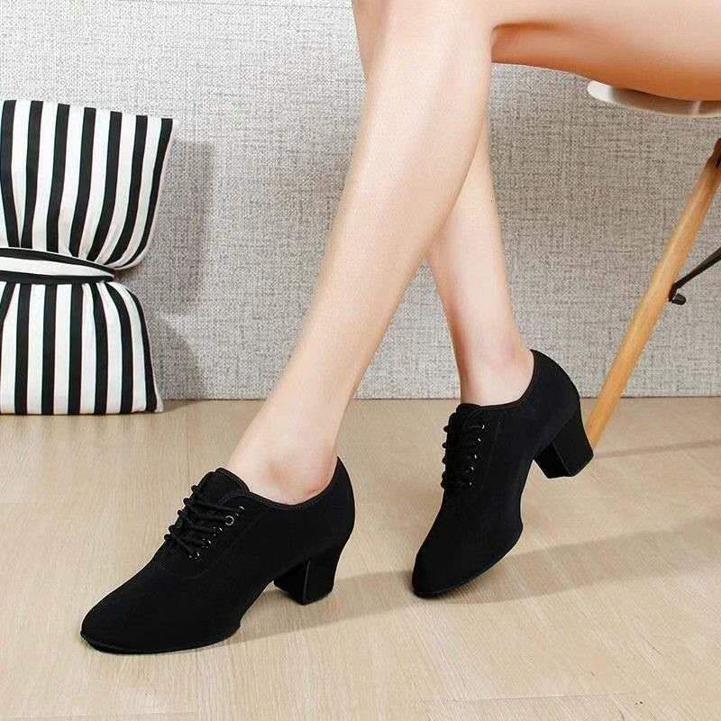 Latin Dance Shoes Sailor Dance Body Dance Shoes Square Dance Shoes Women Adult Dance Shoes Student D