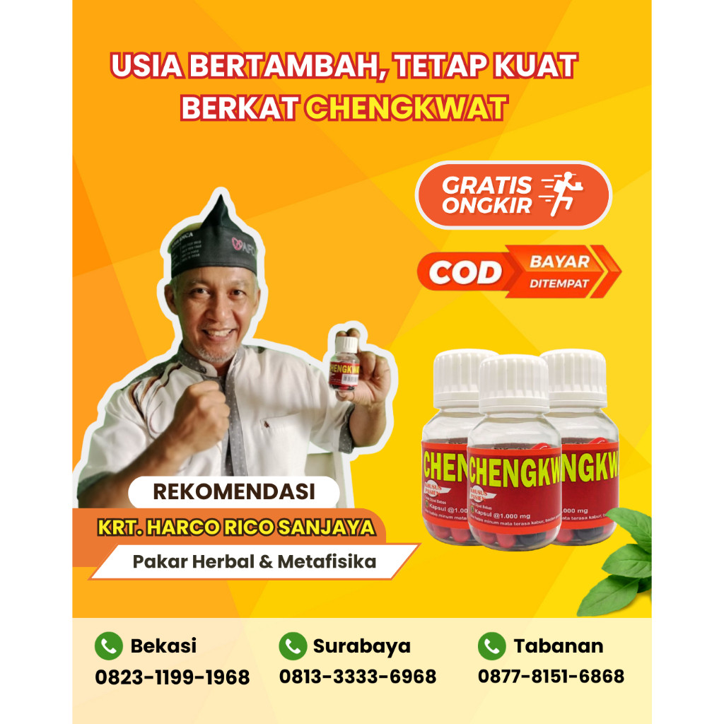 Kapsul Chengkwat - Obat Tradisional/Herbal untuk Pria - BMCA