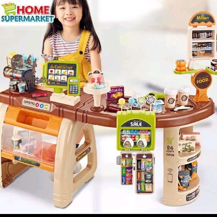 PROMO  Mainan Edukasi Anak Home Supermarket Jumbo / Supermarket Terlengkap