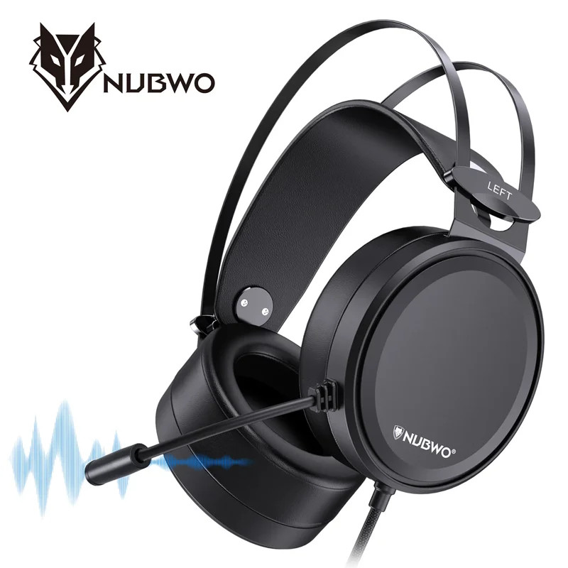 NUBWO Wired Over Ear Gaming Headphones with Noise Canceling Mic N7 Headsets Gamer PS4 Xbox One Stere