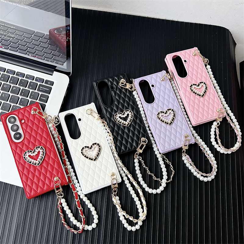 Mewah Anti-DROP untuk Samsung Galaxy Z Fold7 Fold6 Z Fold5 Fold4 Fold3 Kasus Bisnis Klasik Z Fold 7 