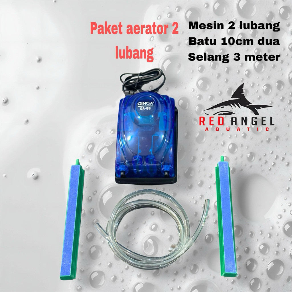 Paket Hemat Aerator 2 Lubang Recent FULL SET