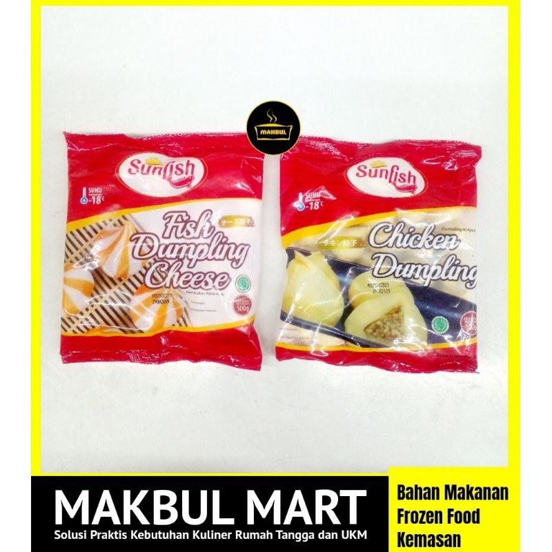 Sunfish Dumpling Cheese Dumpling Ayam 500gr