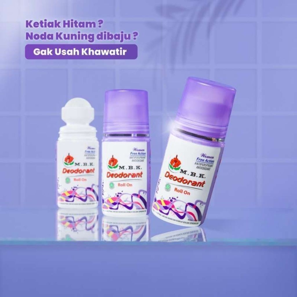 Ramadhani Kosmetik - MBK Deodorant Roll On - MBK Roll On