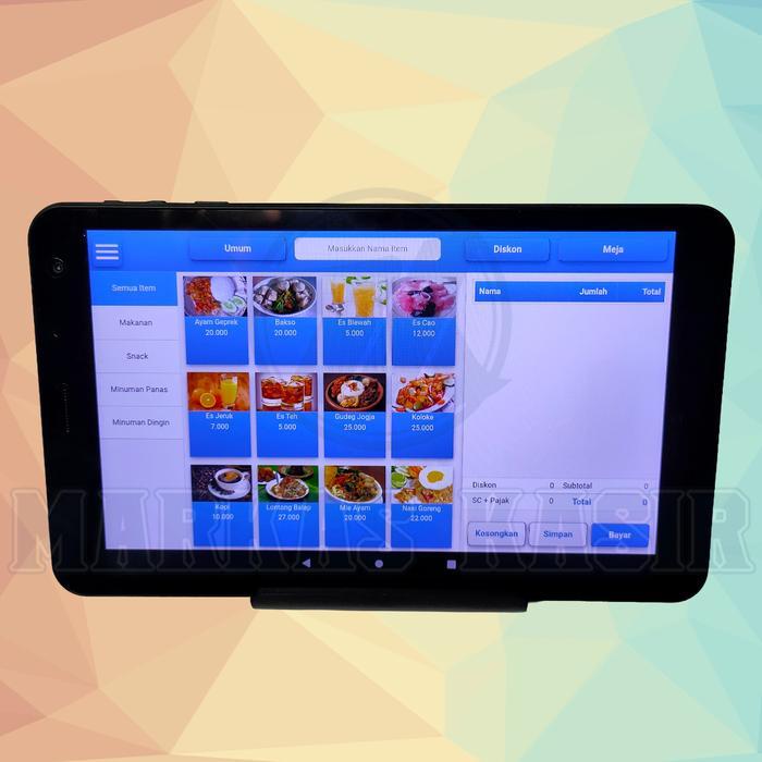 Paket Mesin Kasir Full Set Lengkap Android Best Seller Untuk Resto Cafe Warung  Kuliner Software Pro