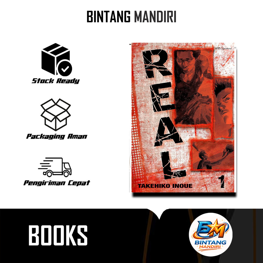 ( English ) Komik Manga Real by Takehiko Inoue Vol. 1 - 15