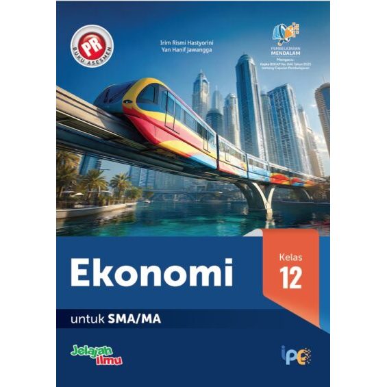 Buku Pr Lks SMA Ekonomi Kelas 12 Semester 1&2 Kurikulum Merdeka Intan Pariwara Tahun 2026