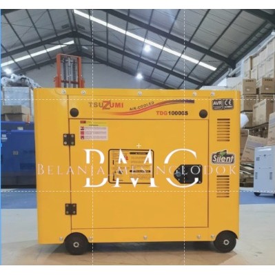 Genset Silent 8 kva 1 phase 6500 watt Tsuzumi TDG 10000S 8kva 1 Phase