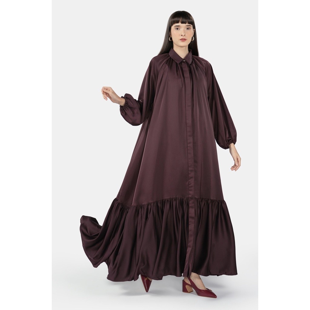 Benang Jarum - Khloe Maxi Dress - Brunette