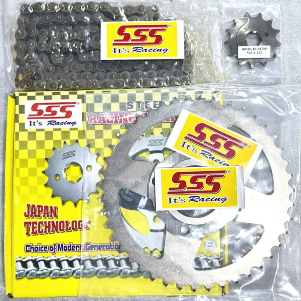 Gear Set SSS CB 150R CBR 150 R / Chain Kit SSS / Standard Racing