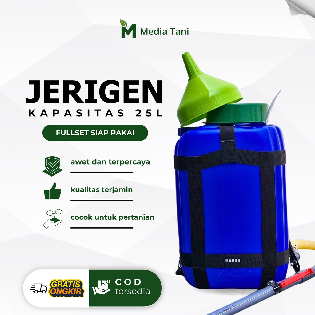 Jerigen 25 Liter Alat Siram Tanaman Gendong