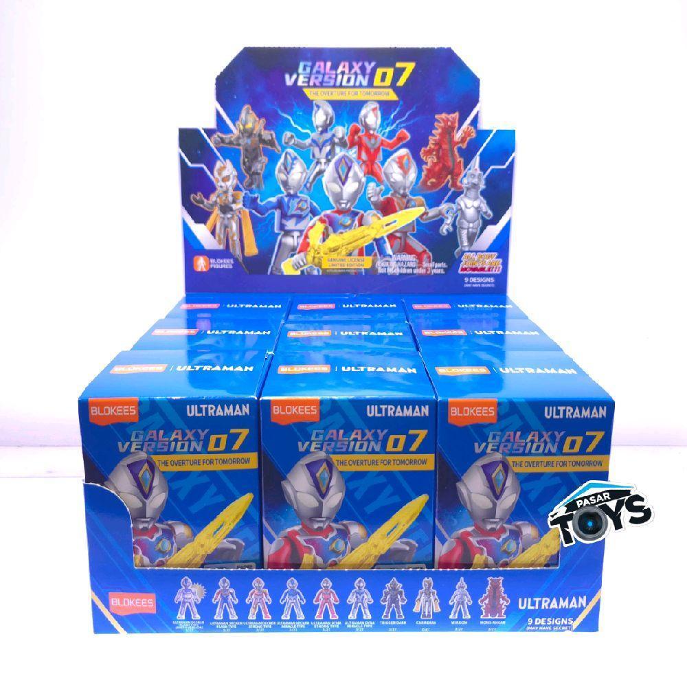 Blokees Ultraman Galaxy Version 07 The Overture For Tomorrow GV-07 GV07 Blind Box Action Figures Mod