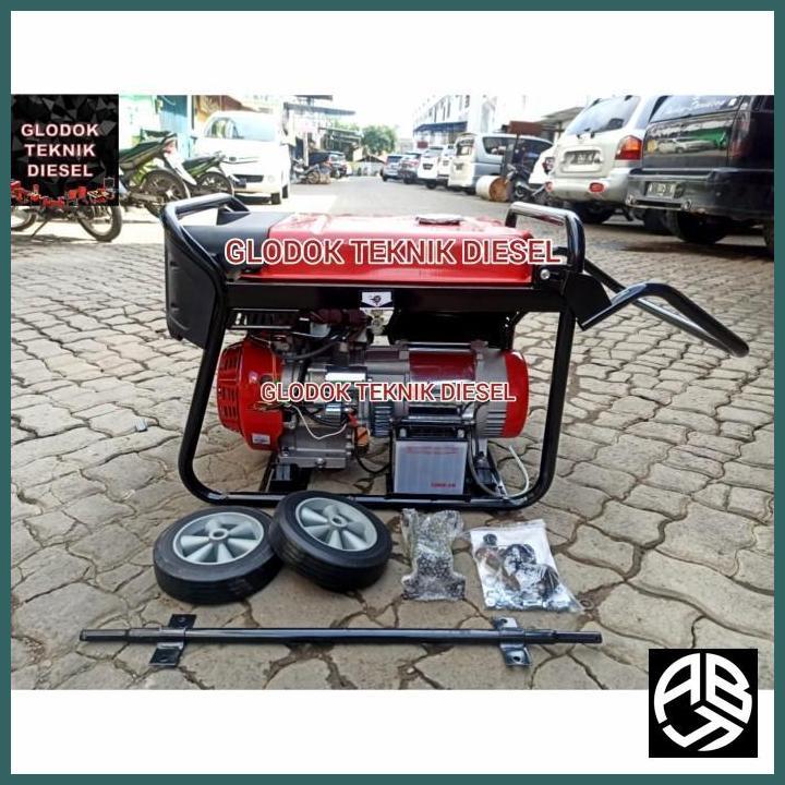 GENSET 5000 WATT BENSIN / GENERATOR LISTRIK 5000 WATT GASOLINE TERBAIK - ABINAYA7