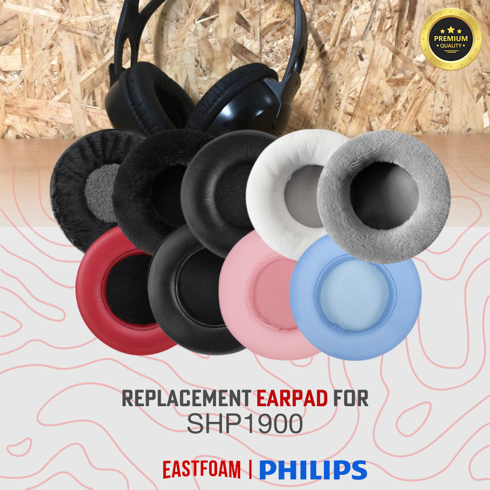 Earpad Earcup Earcushion Philips SHP1900 SHM1900 SHP SHM 1900 Busa Bantalan Foam Pads
