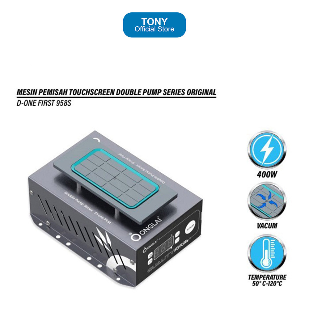 Mesin Separator ONGLAI D-ONE - Double Pump Touchscreen LCD Splitter - D-ONE