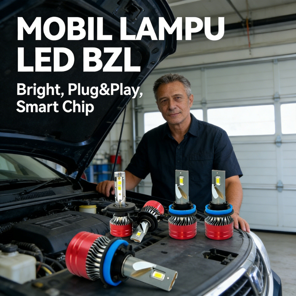 LAMPU MOBIL 25000LM LED 120W 12-24V CANBUS HB4 9005 NO ERROR H1 H7 H11 HB3 H4 H6 CANBUS LAMPU LED PU