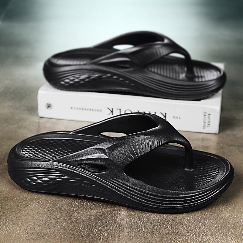 Men's Orthopedic Sandals Fashion Couples Beach Flip Flop Summer Outdoor Soft Sandals with Arch Suppo