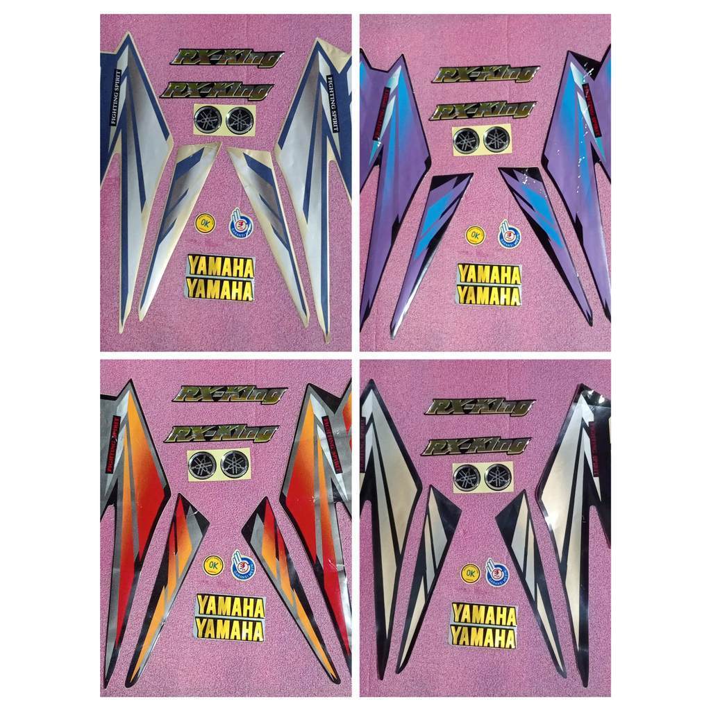 STRIPING RX KING 2002 STIKER STRIPPING RX KING ORI YAMAHA