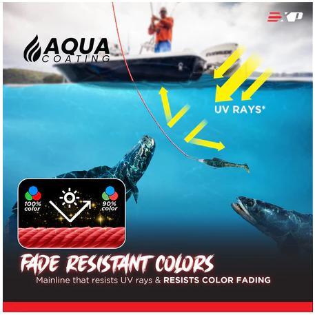 Promo EXP EMO X8 ColorPro 137m Casting Braided Line PE senar PE merah PE hitam kuat awet halus gabus