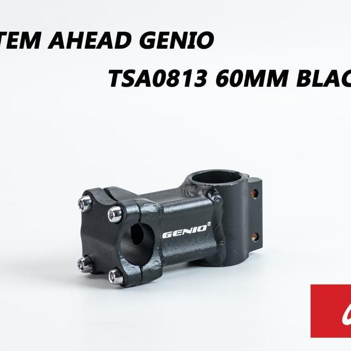 stem ahead Genio tsa0813 60mm alloy standart 28.6/25.4 tiang stang sepeda mtb fixie steam