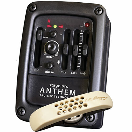 LR Baggs StagePro Anthem Sistem Penjemputan Gitar Akustik Preamp Unboxed -