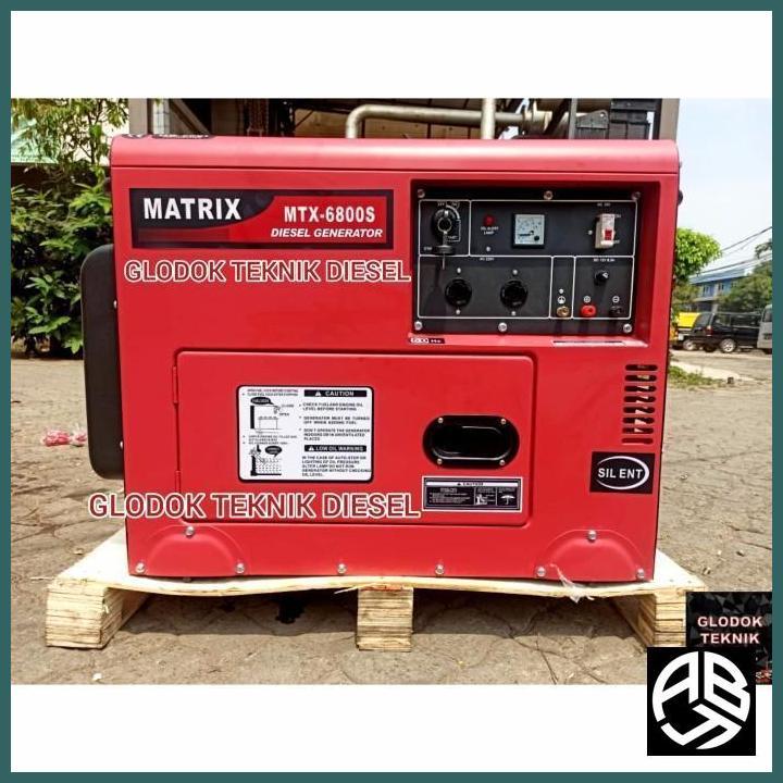 GENSET SILENT 5000 WATT GENERATOR LISTRIK SILENT SOLAR 5 KW - ABINAYA7