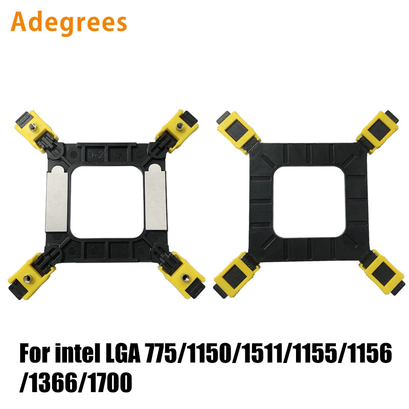 CPU Cooler Fan Bracket Universal Adjustable Backane Base For Intel Lga 775/115X/1200/1366