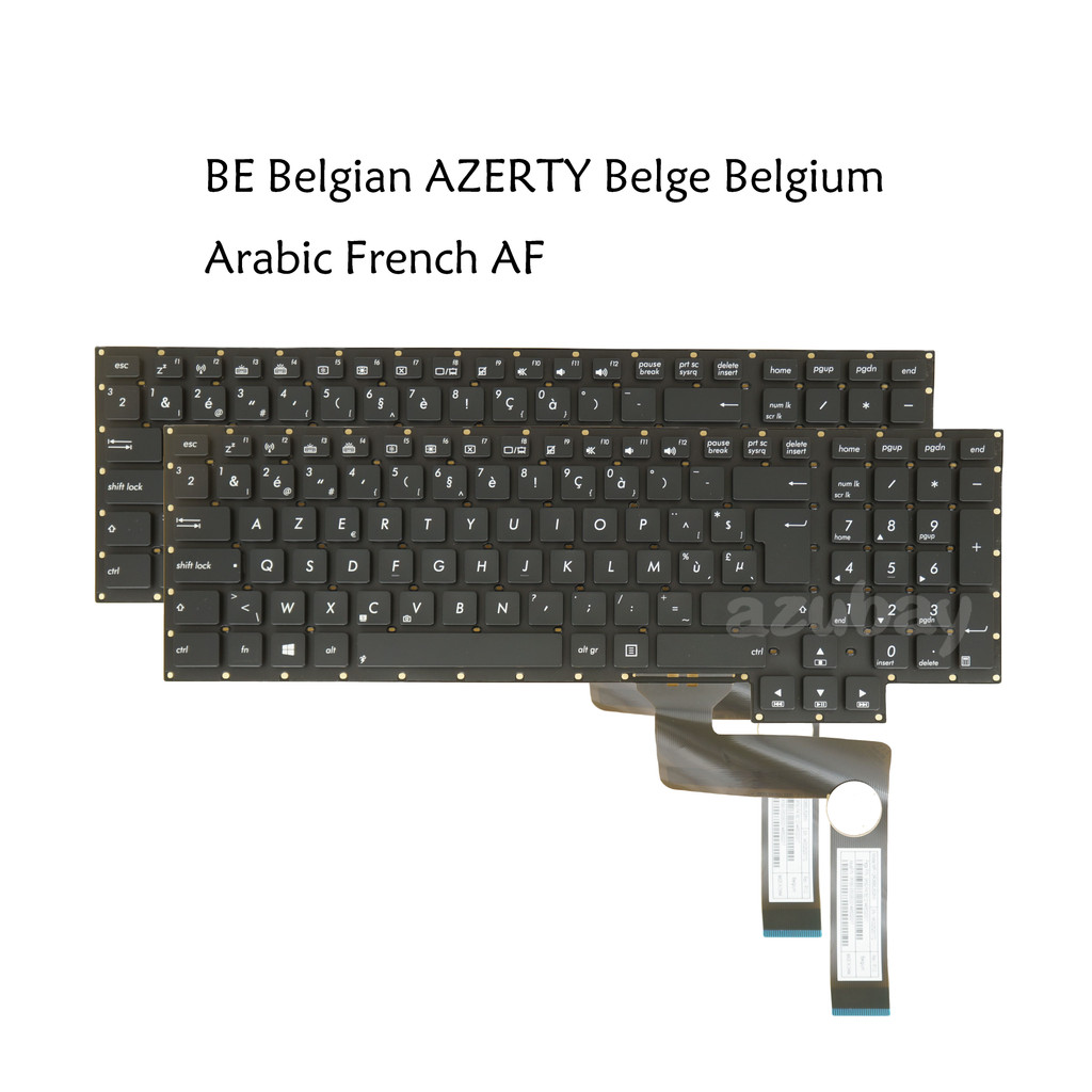 Arabic-Fren Belgian Laptop Keyboard For Asus ROG G750 G750J G750JH G750JM G750JS G750JW G750JX G750J
