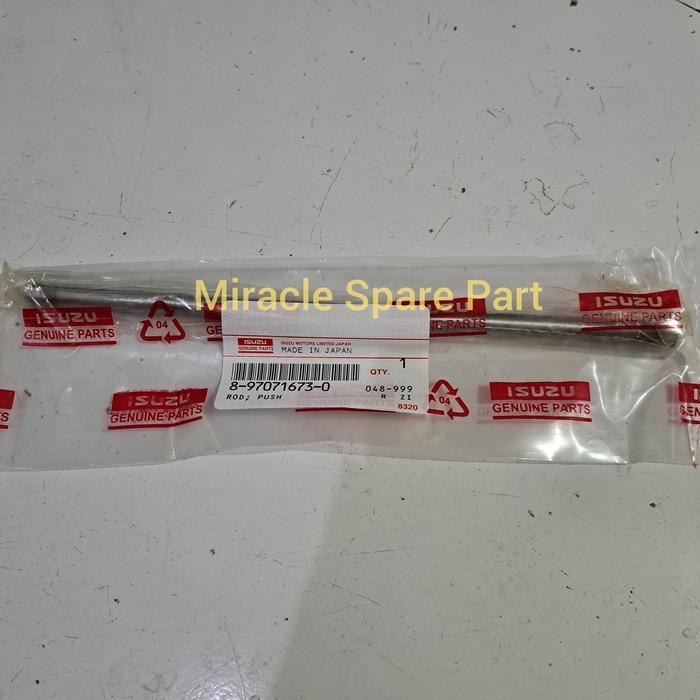 Push Rod Sumpit Klep NHR55 SPAREPART MOBIL