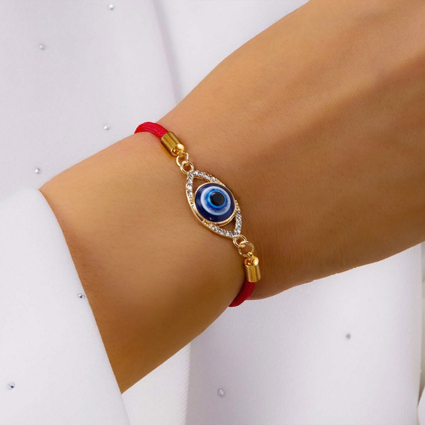 Gelang Couple Pasangan Evil Eye Bracelet Couple Bracelets Gelang Tali Etnik Turki -