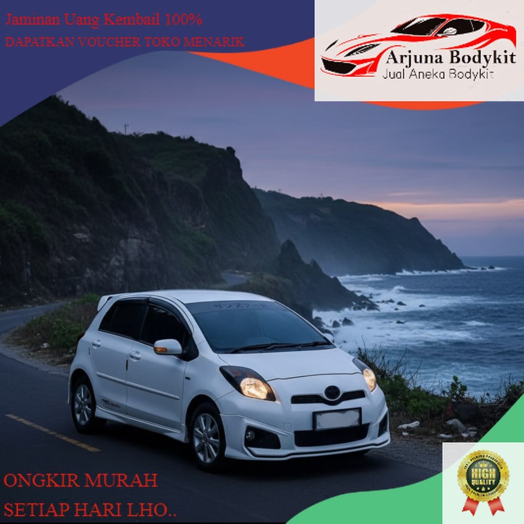 BUMPER YARIS BODYKIT YARIS TRD 2011 2012 2013