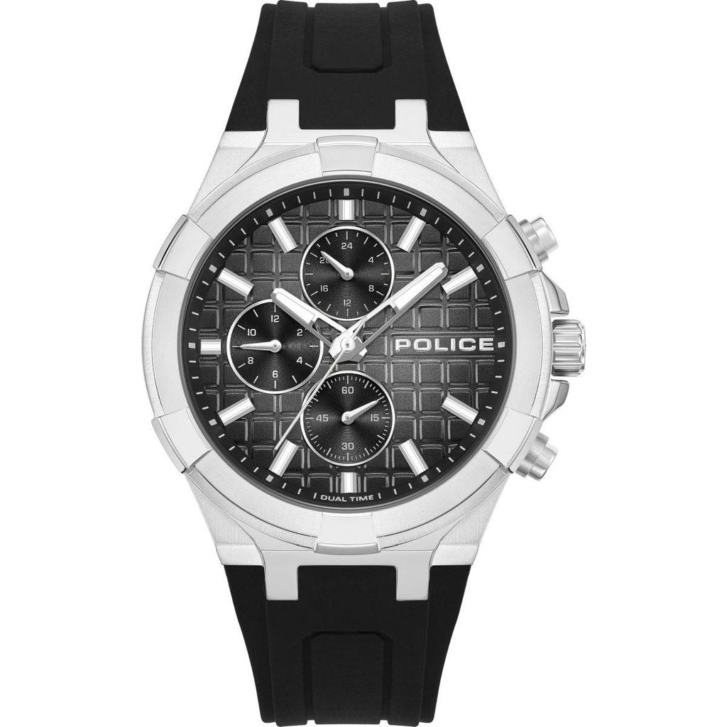 POLICE GUARDIAN Jam tangan pria sport PEWGQ0082002 Original Rubber anti air