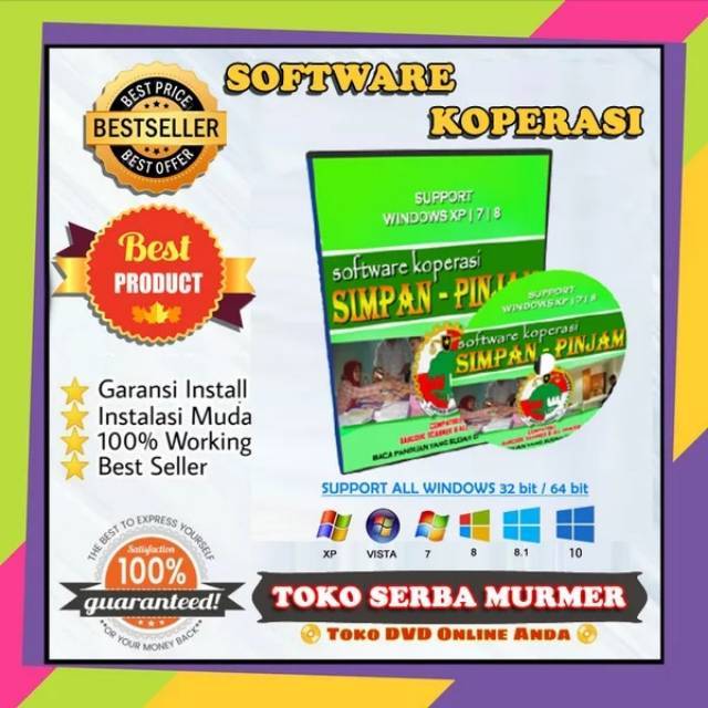 Software koperasi jual beli dan simpan pinjam