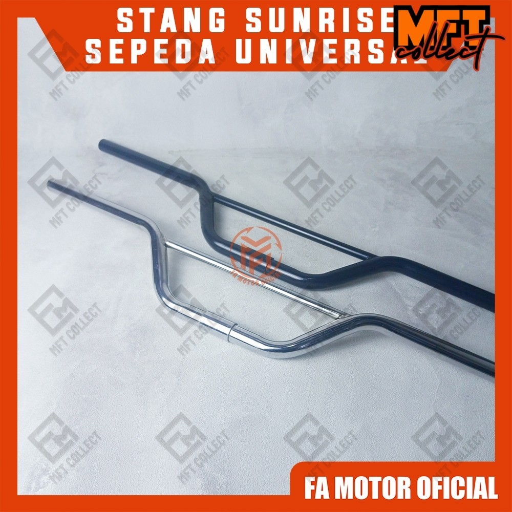 Stang Sepeda Sunrise Bar Standar 25.4 sunrise BMX MTB Federal