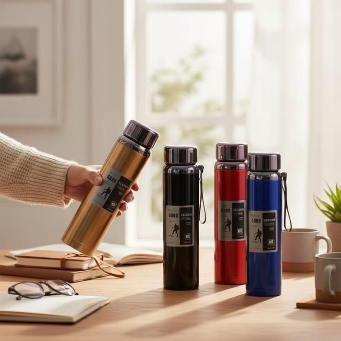 [ 8081-10 / 8081-11 ] Termos Vacuum Top Sport / Botol Termos Stainless Steel Premium 800 & 1000ML SU