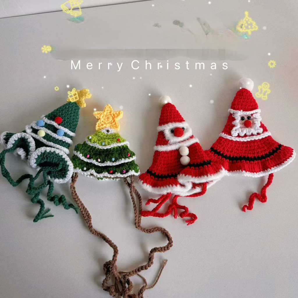 Tail Planet COD  Syal Kucing Natal, Syal Hewan Peliharaan, Kucing Dekoratif, Aksesoris Anak Kucing, 