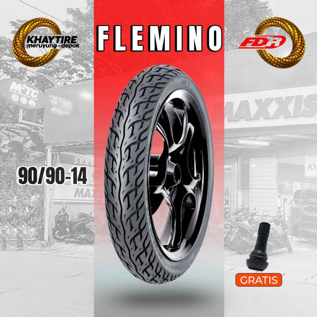 Ban Depan Motor YAMAHA LEXI FDR FLEMINO 90/90 Ring 14 Tubeless