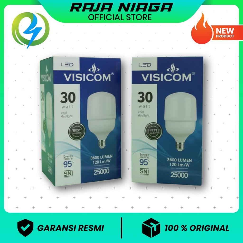 LAMPU LED SMART VISICOM 30 WATT CAHAYA PUTIH