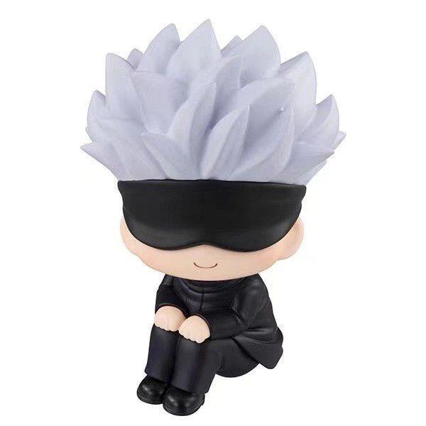 Mawar wangi Jujutsu Kaisen Gojo Itadori Megumi LookUp / Rukkapu Action Figure - Gojo Blindfold