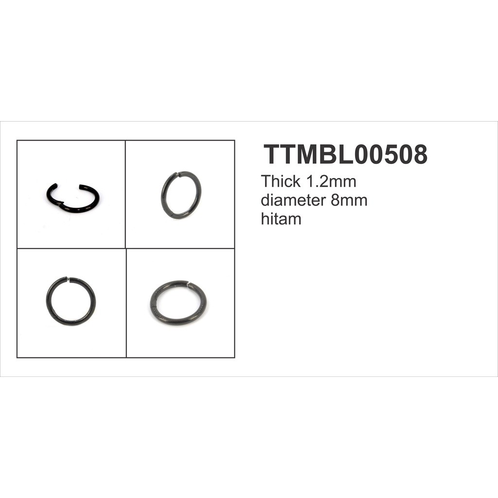 Dparis Anting Tindik Bulat TTMBL