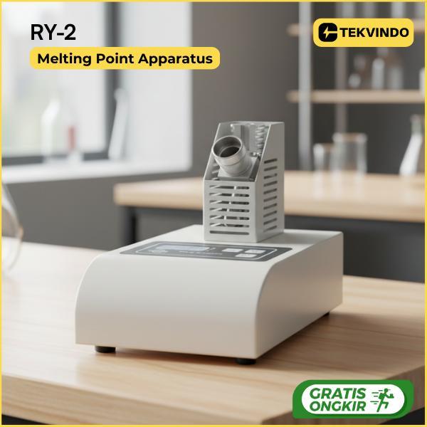 Melting Point Apparatus RY-2 Alat Uji Titik Leleh Obat Farmasi Suhu Ruang–300°C Presisi Laboratorium