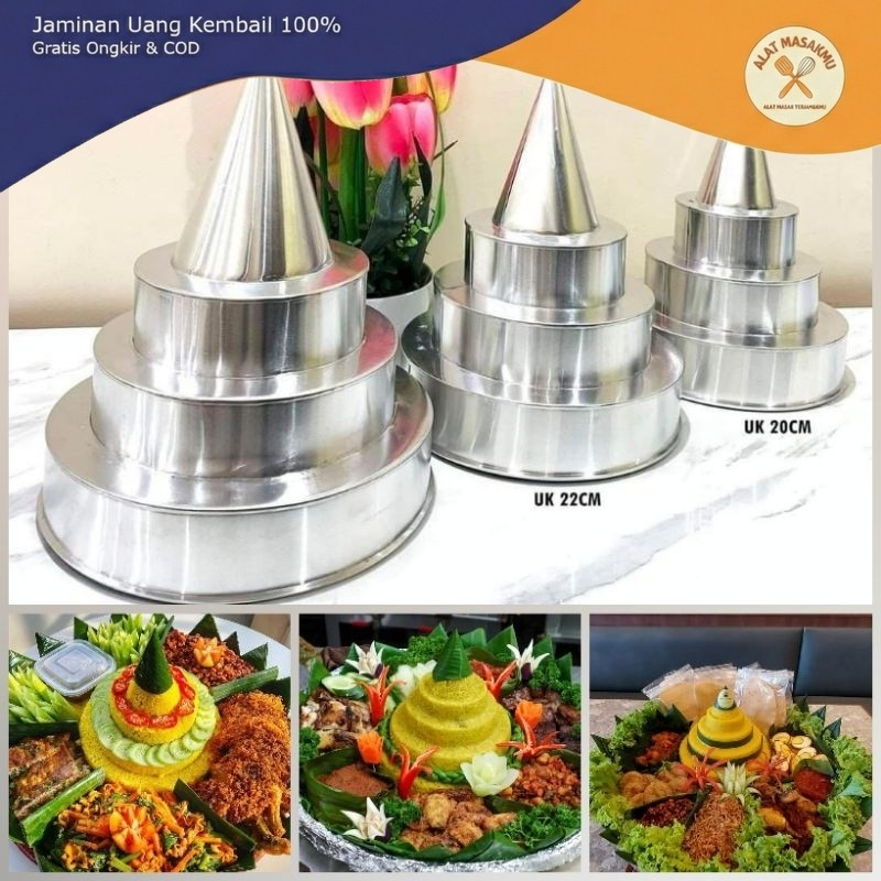 CETAKAN TUMPENG SUSUN CETAKAN NASI TUMPENG