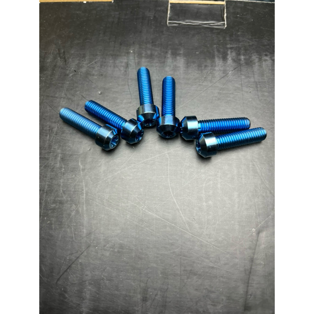 baut titanium T atas bawah ninja rr